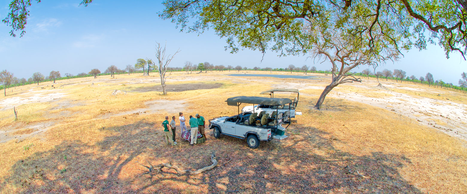 is an authentic camp in a private sector of Hwange