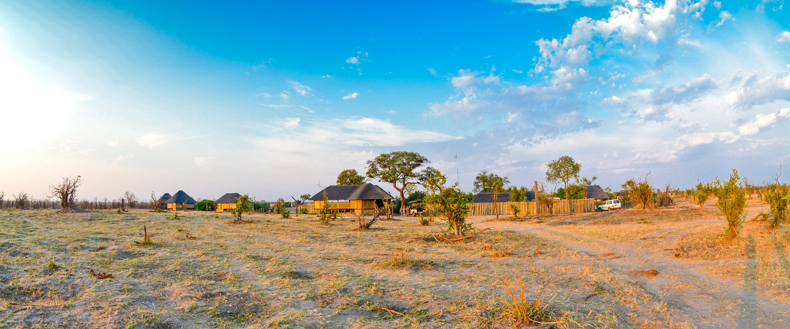 is a traditional base in the Hwange area