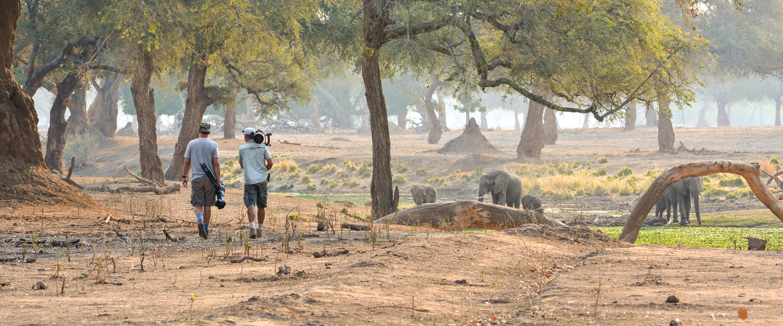 is an incredibly authentic outpost in the Mana Pools area