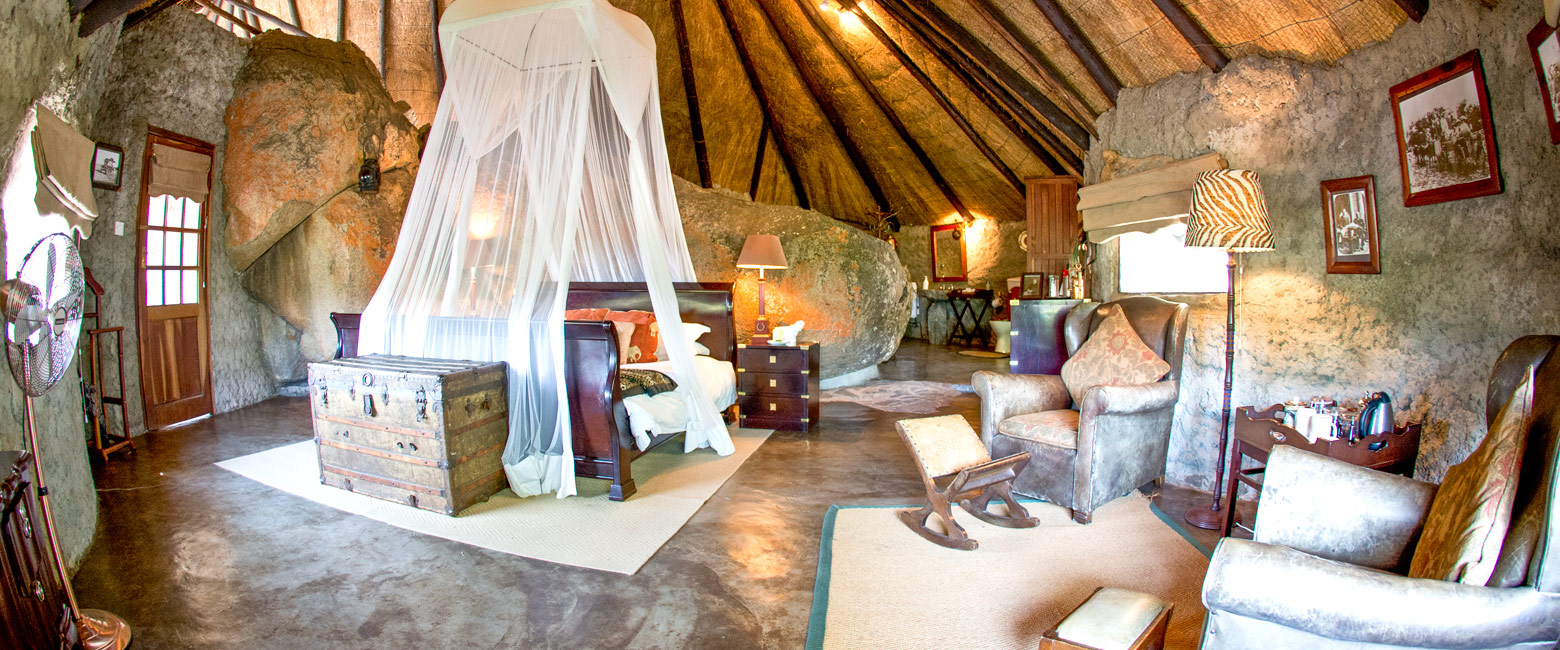 is a cool and unusual option in the Matopos Hills area 