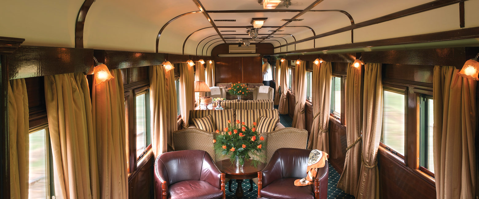 is a four night luxury train trip from Victoria Falls to Pretoria