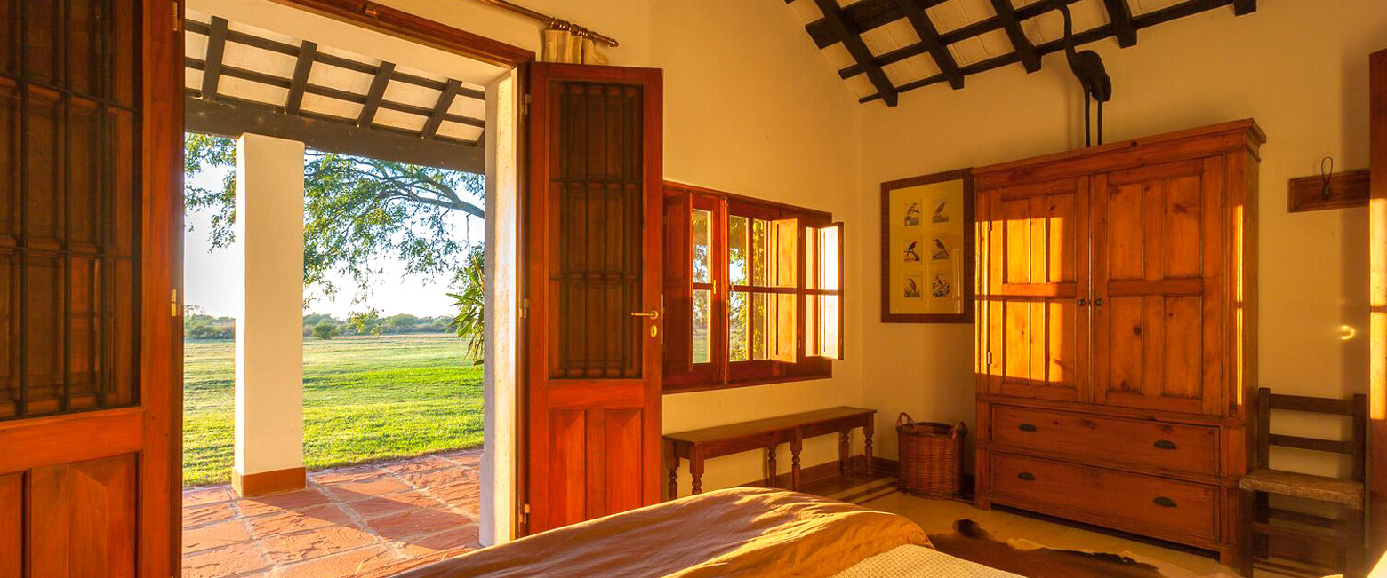 is a conservation-focused lodge in the Iberá area
