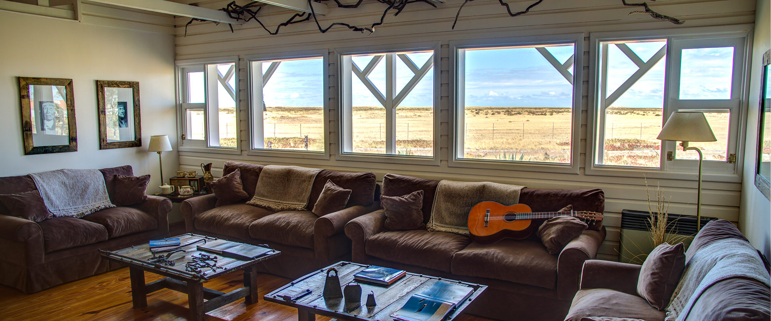 is a fabulous coastal farmstead in the Peninsula Valdes area