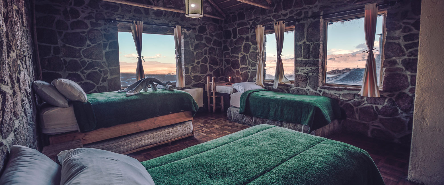 is a simple and remote property south of Salar de Uyuni 