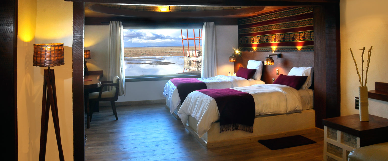 is a surprisingly bland property east of Salar de Uyuni