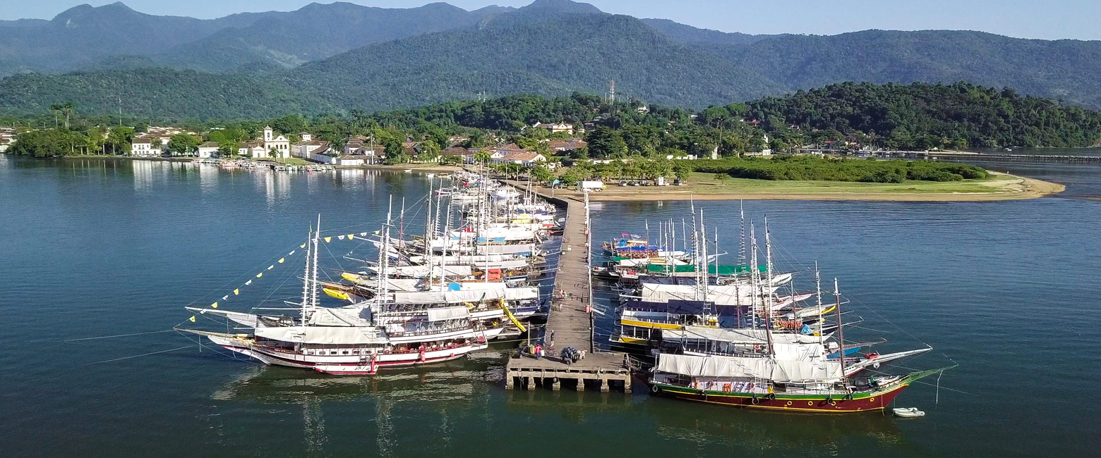 is an attractive coastline south of Rio de Janeiro