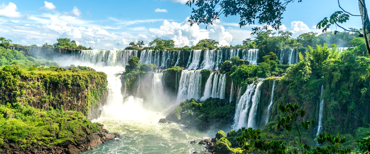 is the Brazilian side of the famous waterfall