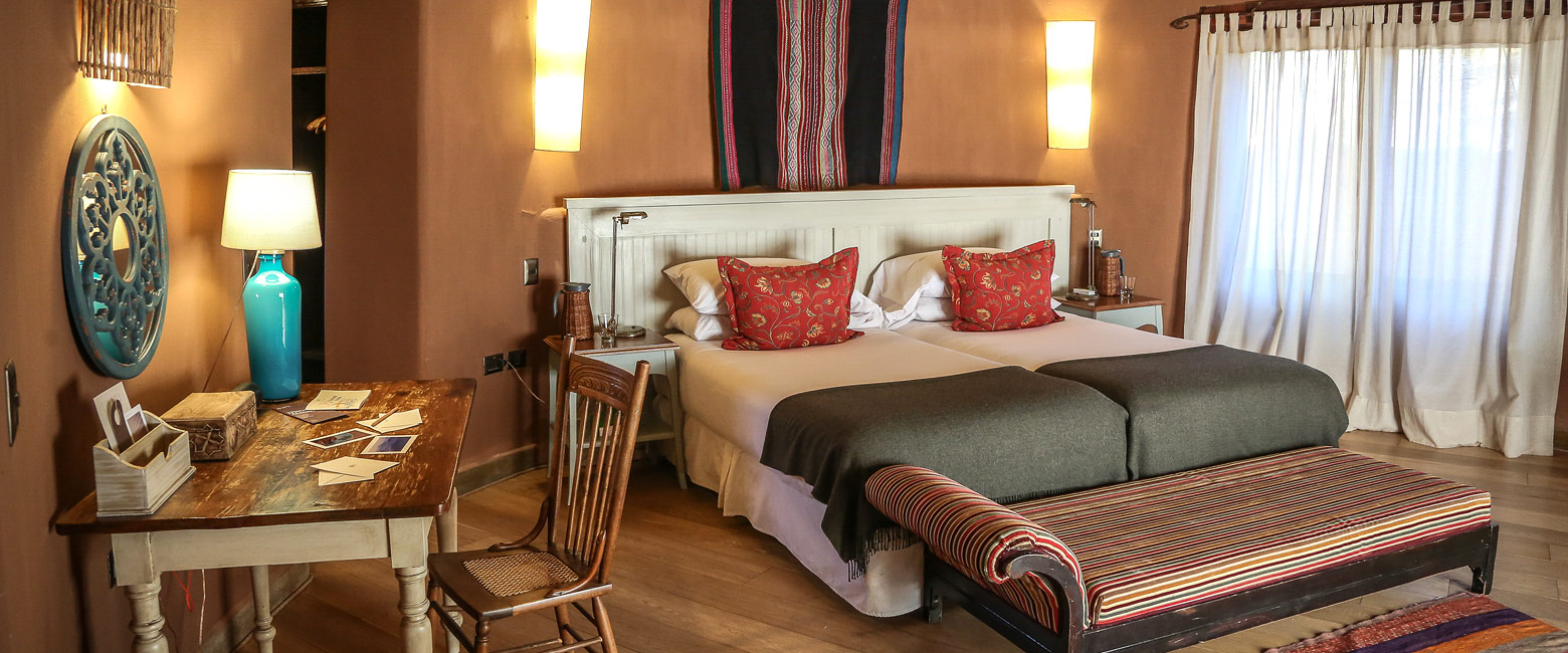 is a small but polished lodge in the Atacama area