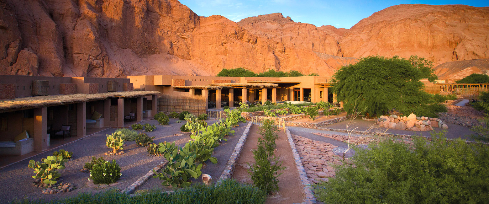 is a stylish property in the Atacama area 