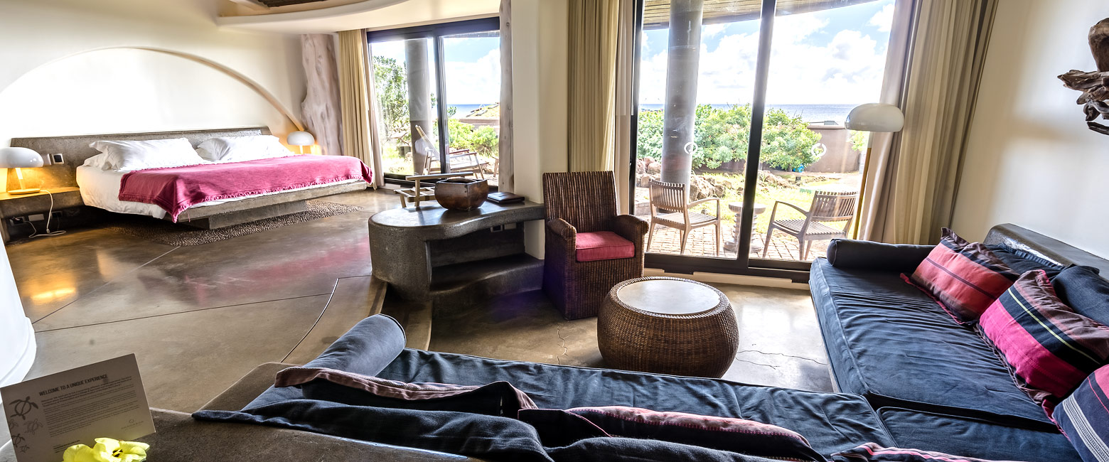 is a very large property on the remote Easter Island 