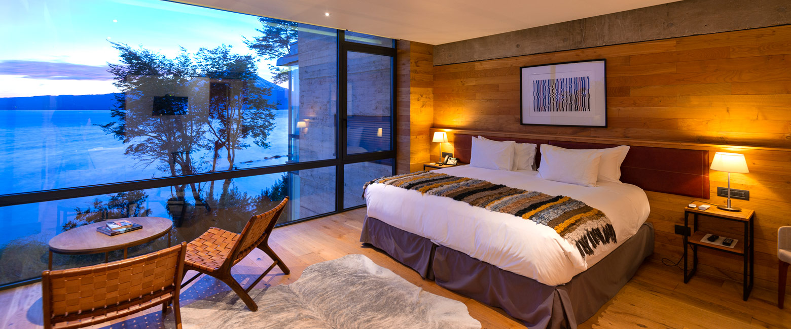 a modern property in the Los Lagos area