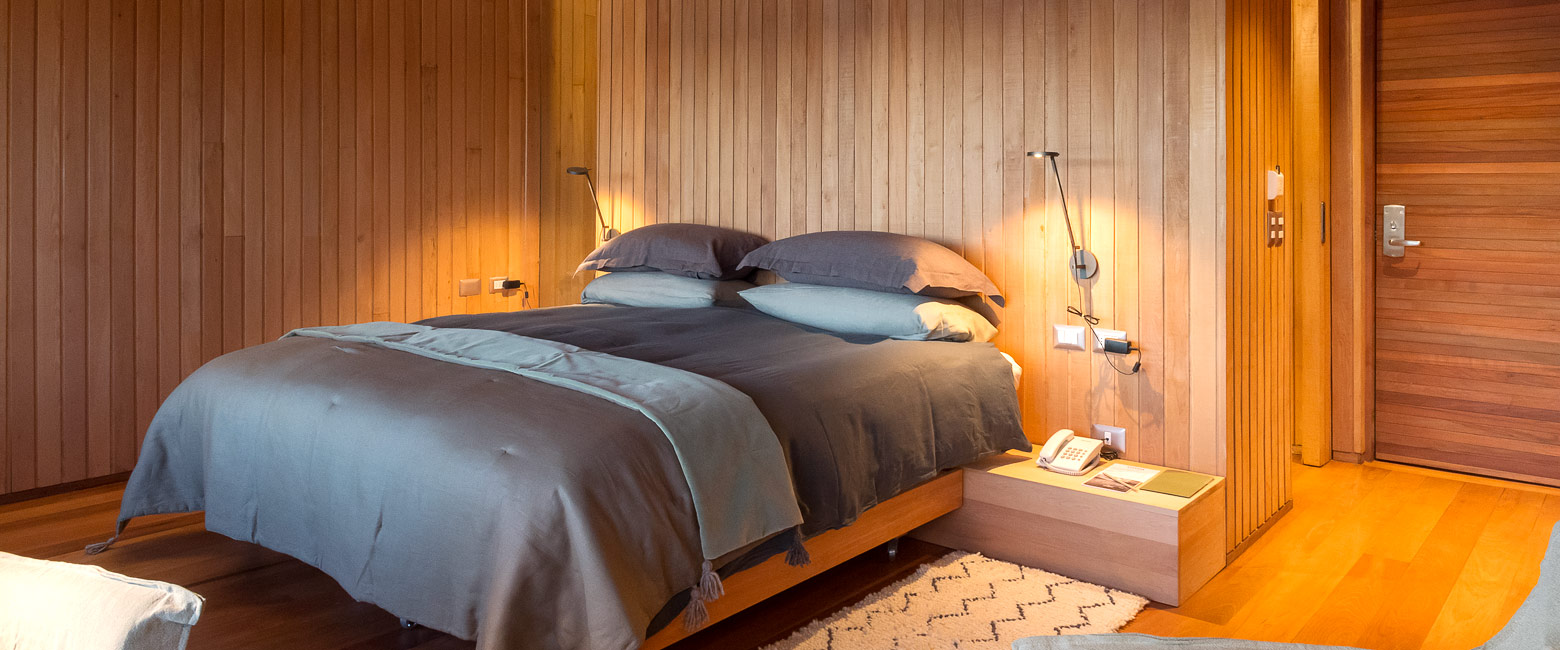 is an intimate modern property on the island of Chiloe