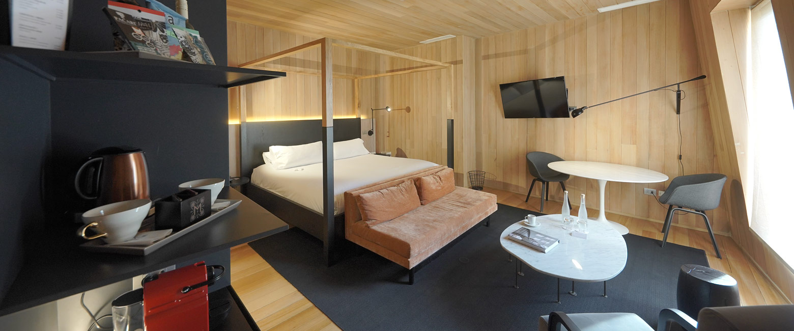 is a boutique property, in the city of Santiago 