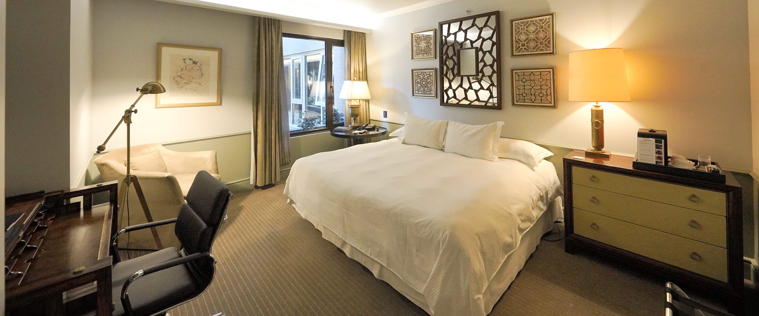 is a stylish upmarket hotel in the city of Santiago