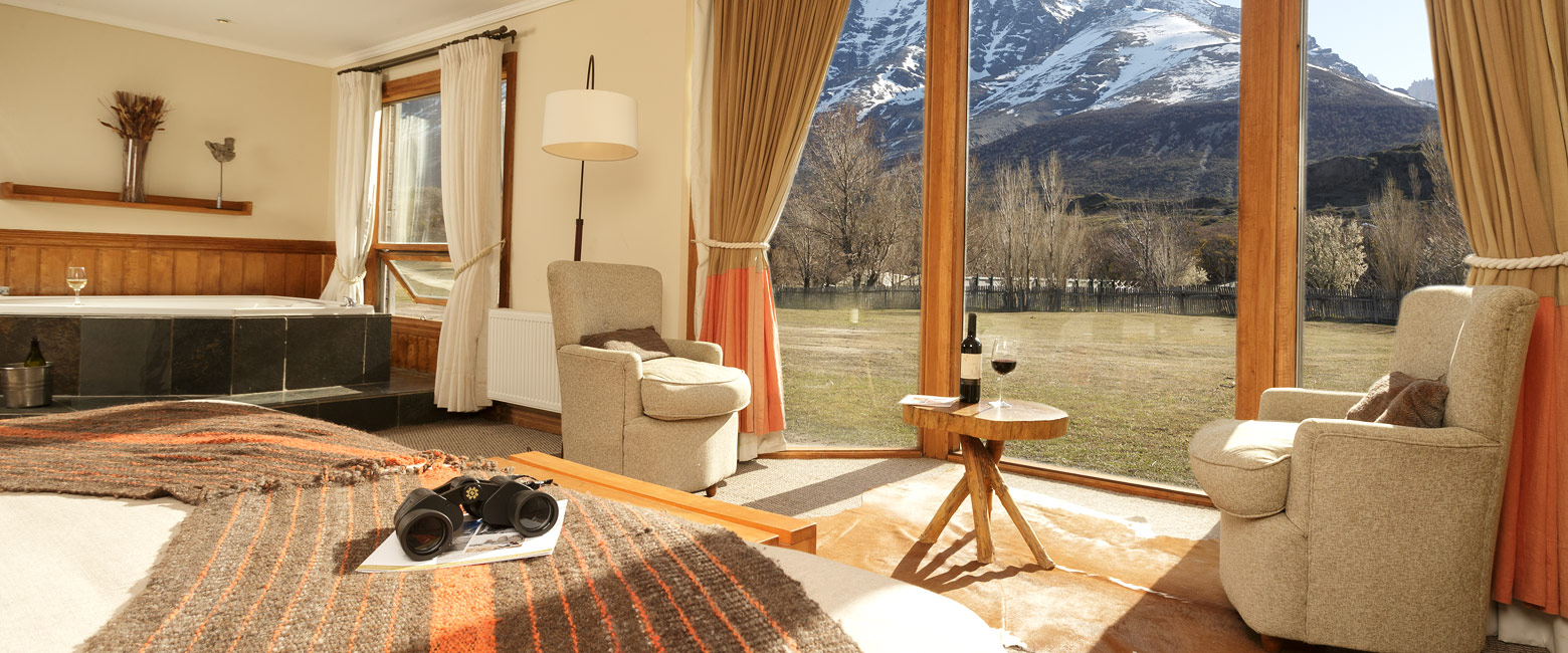 is a good mid-range property in the Torres del Paine area