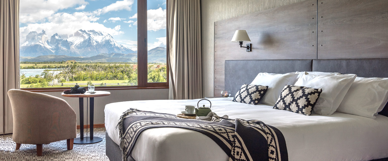 is a relatively large mid-range property in the Torres del Paine area of southern Chile 