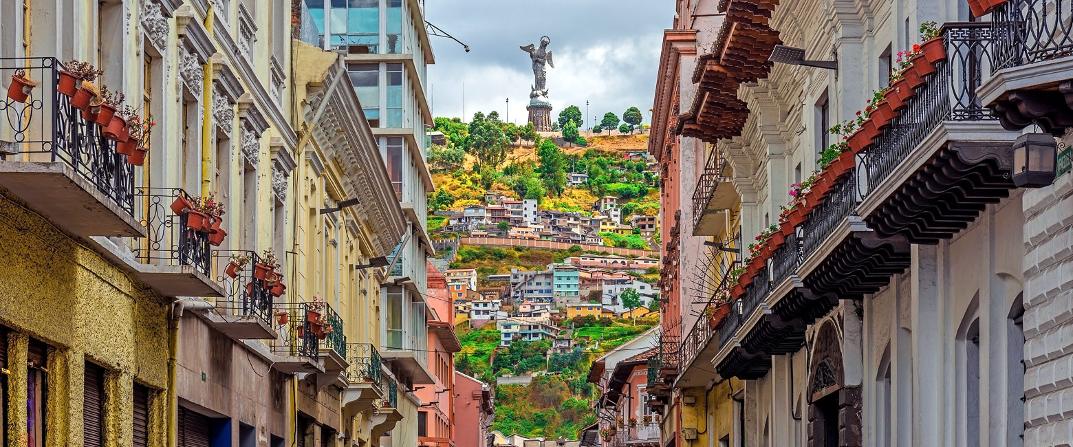 is a the pleasant and authentic capital of Ecuador 
