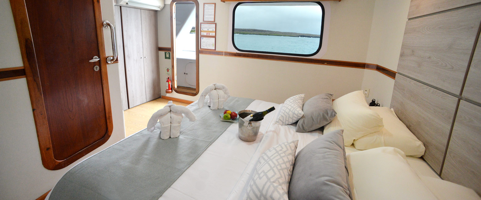 is an epic two week cruise exploring the whole of the Galapagos
