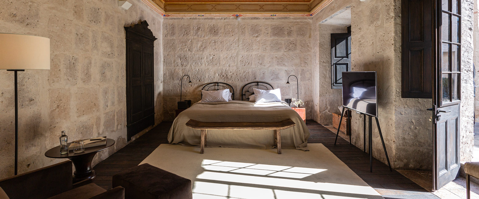 is a cool boutique hotel in the historic centre of Arequipa 