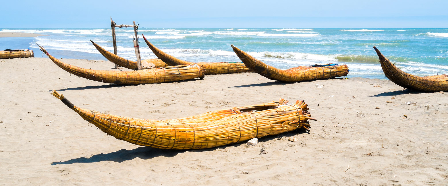 is a modest town on the north coast of Peru