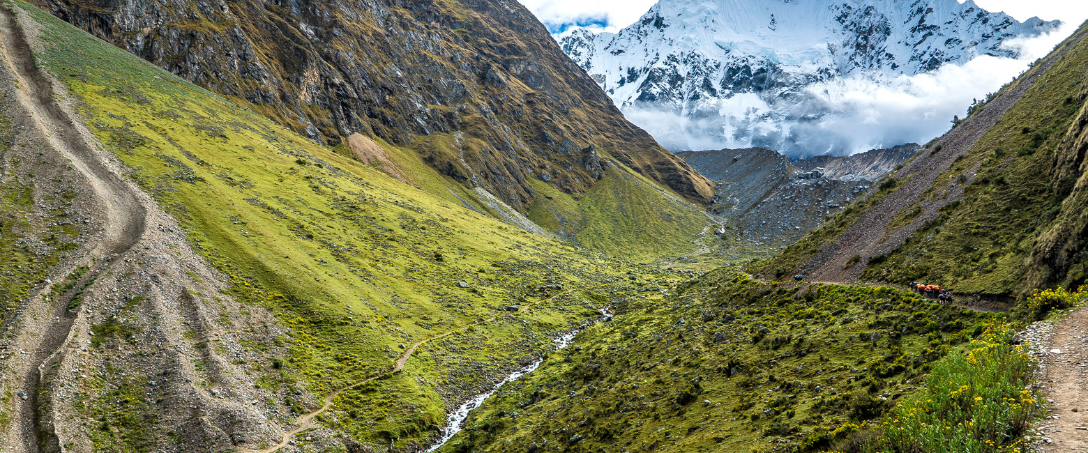 is an unusual six night trek in the Machu Picchu area 