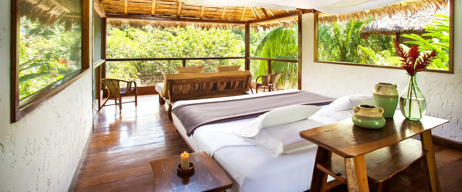 is a comfortable lodge in the Peruvian Amazon