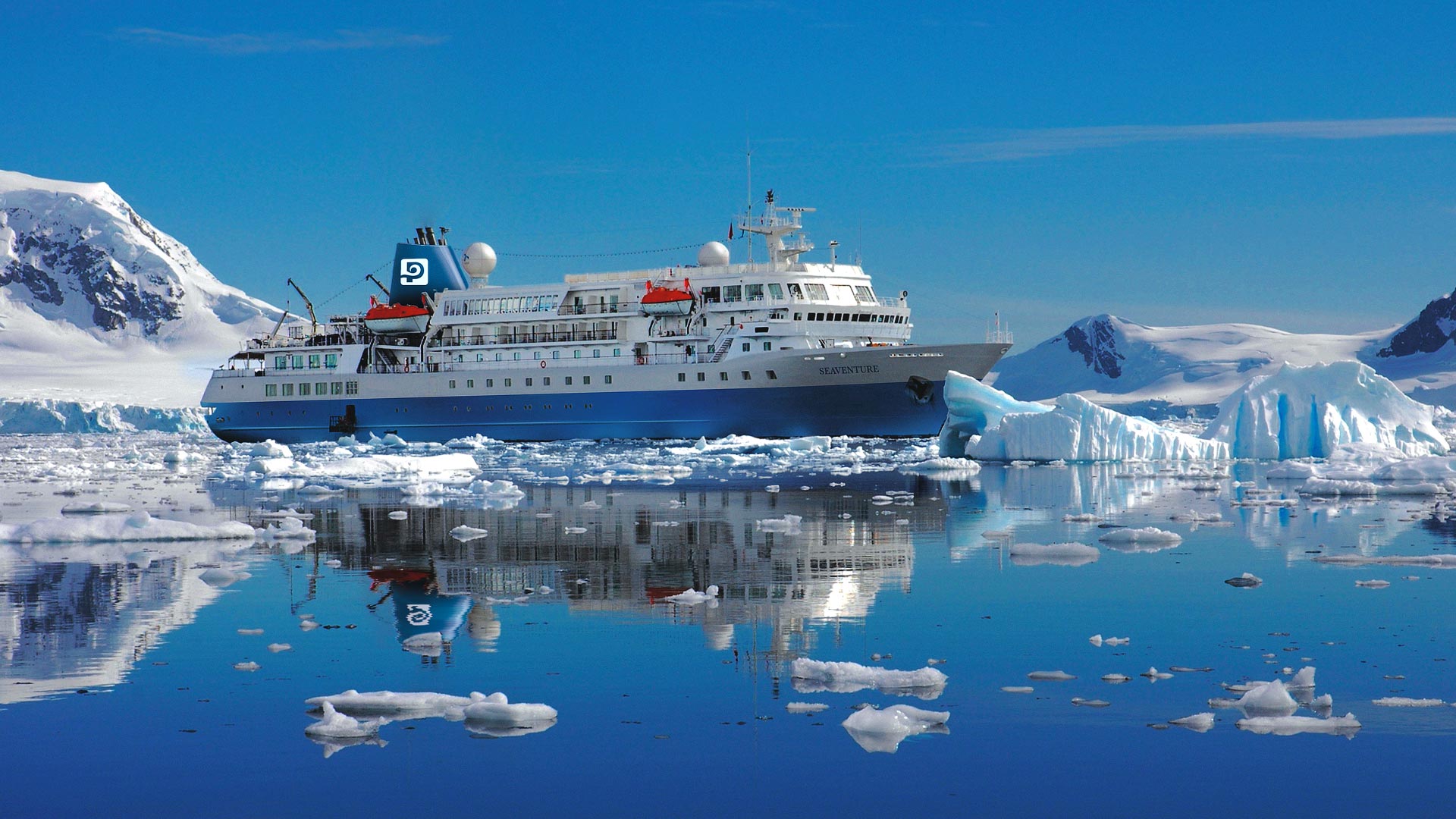 This expedition takes place on the 139 guest, medium-specification Seaventure.