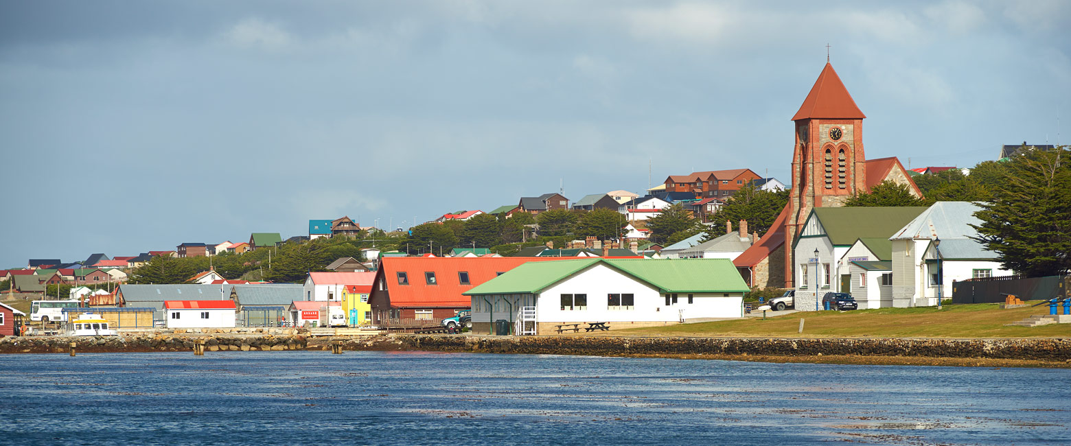 is a remote British enclave off southern Argentina
