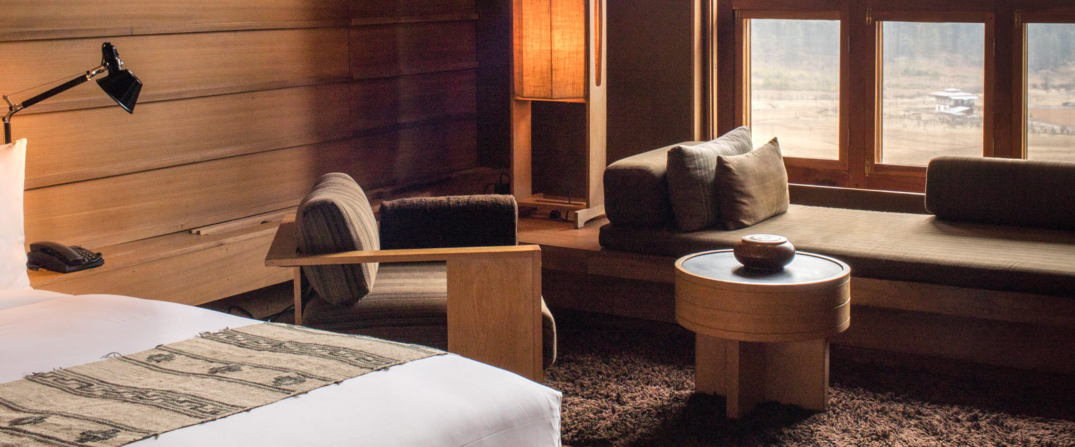 is an elegant lodge in the Gangtey area of Bhutan