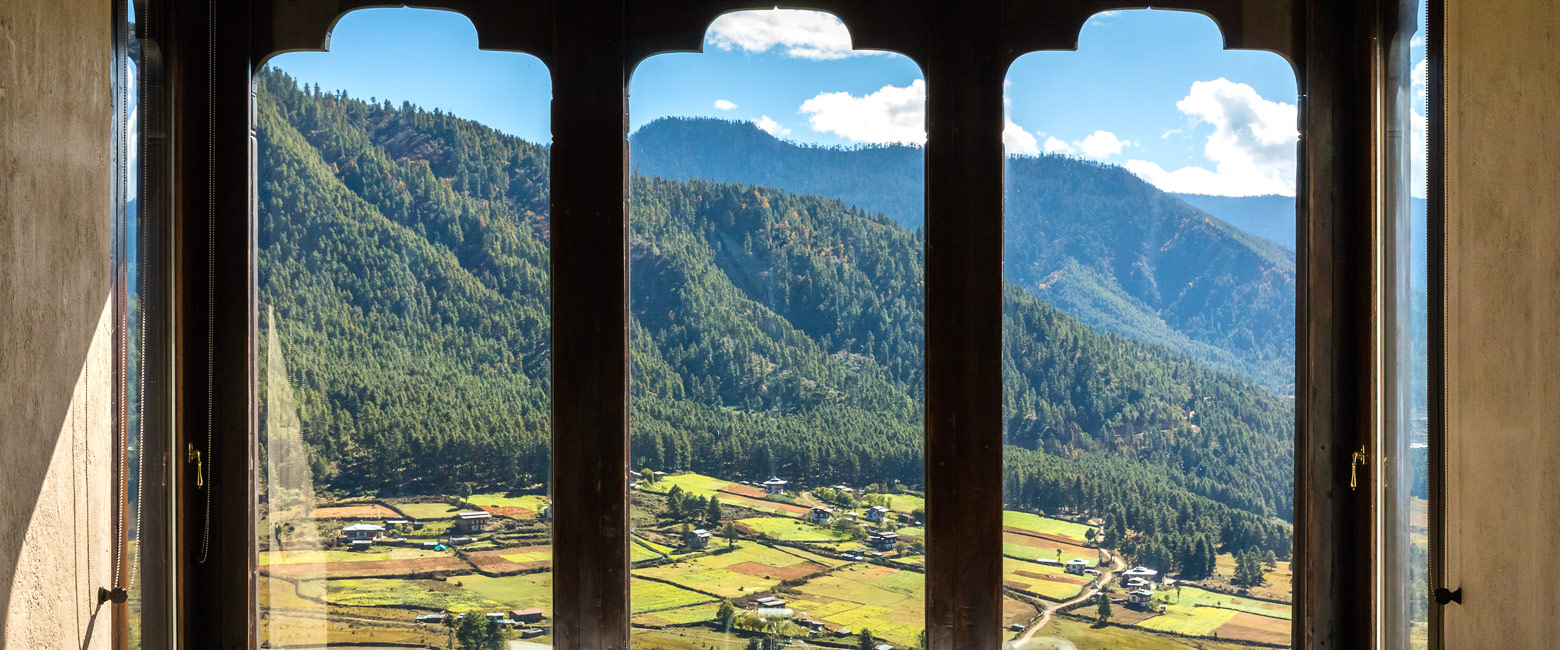 is a characterful property in the Gangtey area of Bhutan