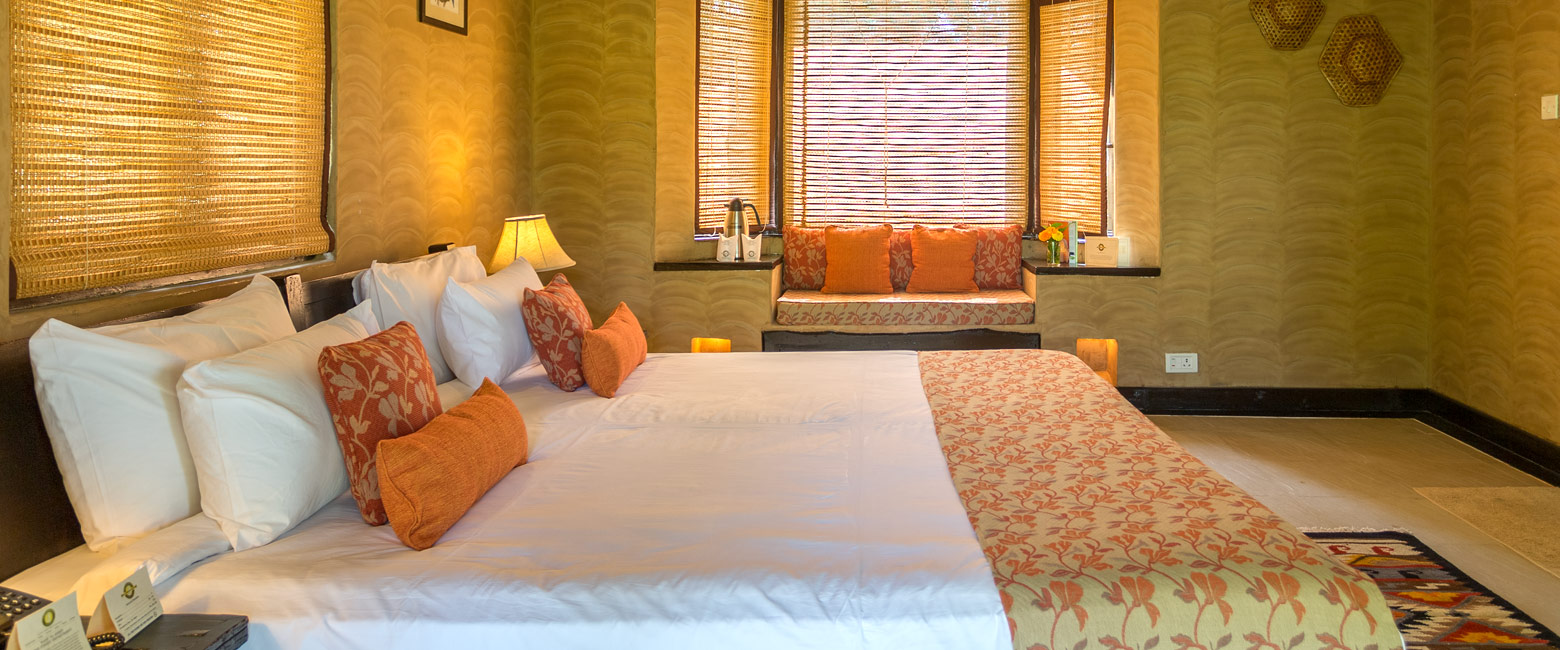 is a simple property in the Bandhavgarh area