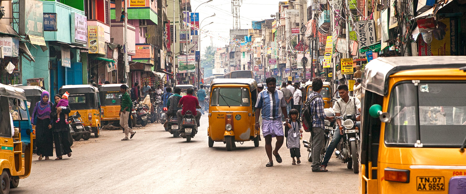 is a busy coastal city in the southeast of India