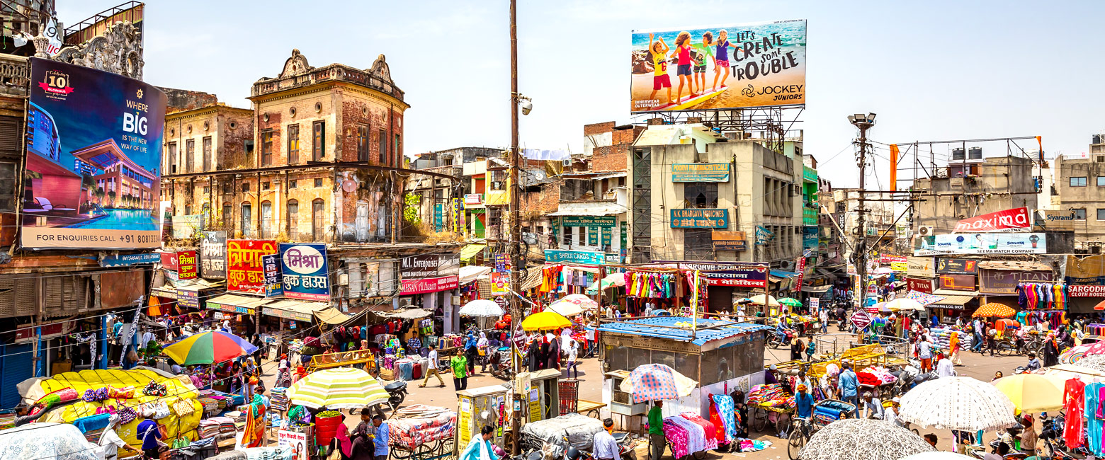 is the hectic epicentre of northern India