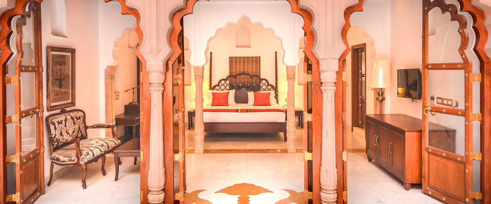 is a characterful property in the city of Old Delhi