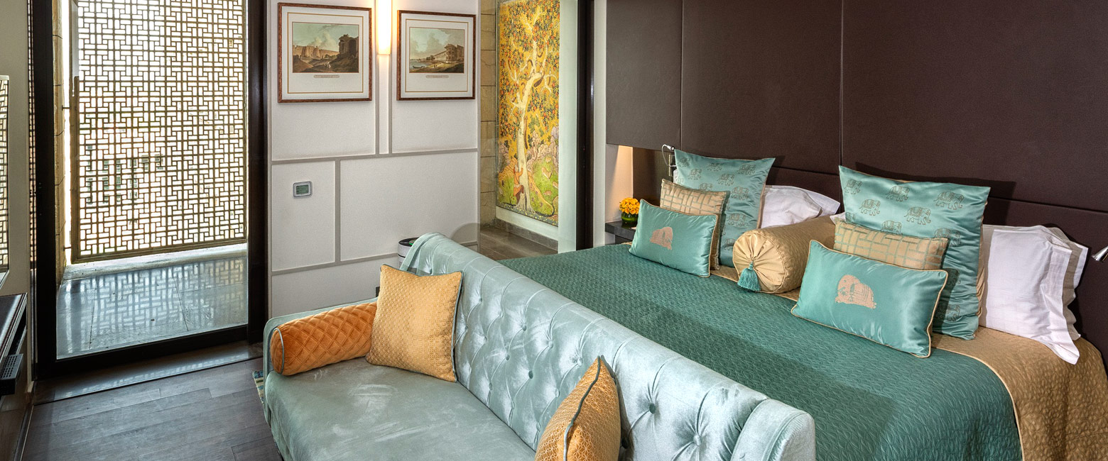 is a chic and upmarket hotel in the city of New Delhi