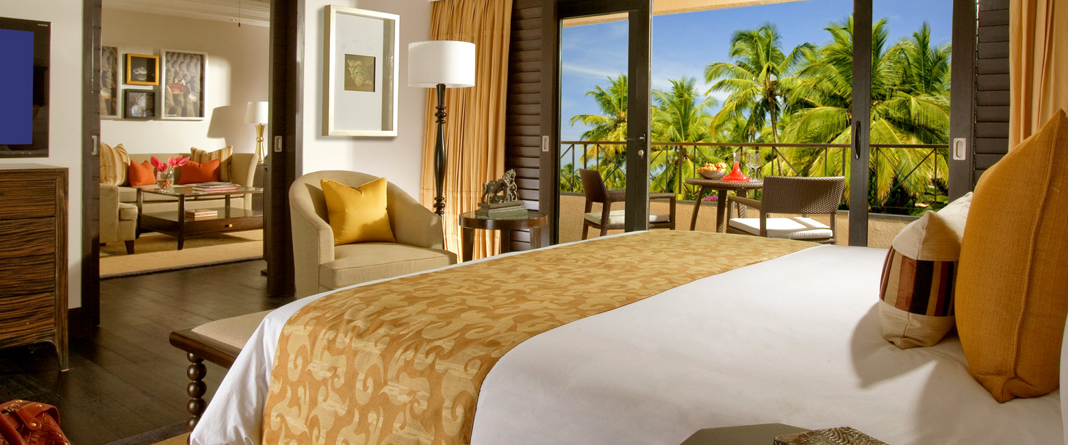 is a large upmarket resort in the Goa area
