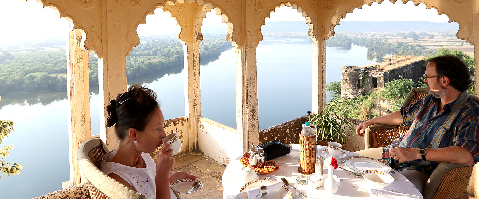is a scenic riverside location in the east of Rajasthan