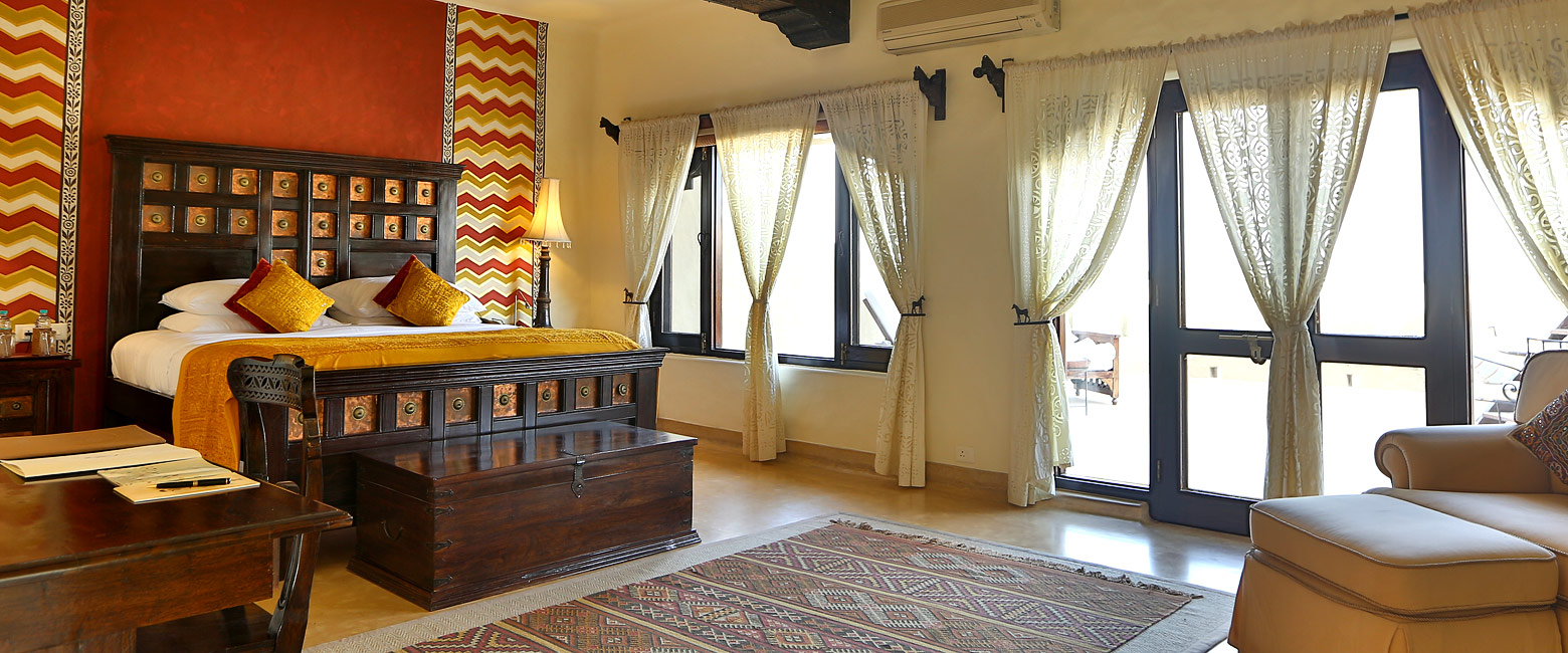 is a rural equestrian lodge in the Jodhpur area