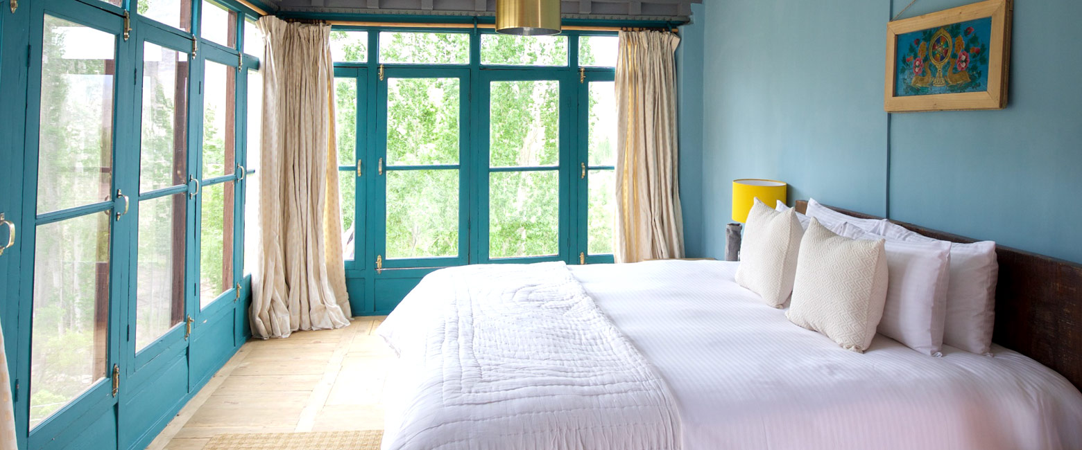 is a sympathetic village house in the Ladakh area