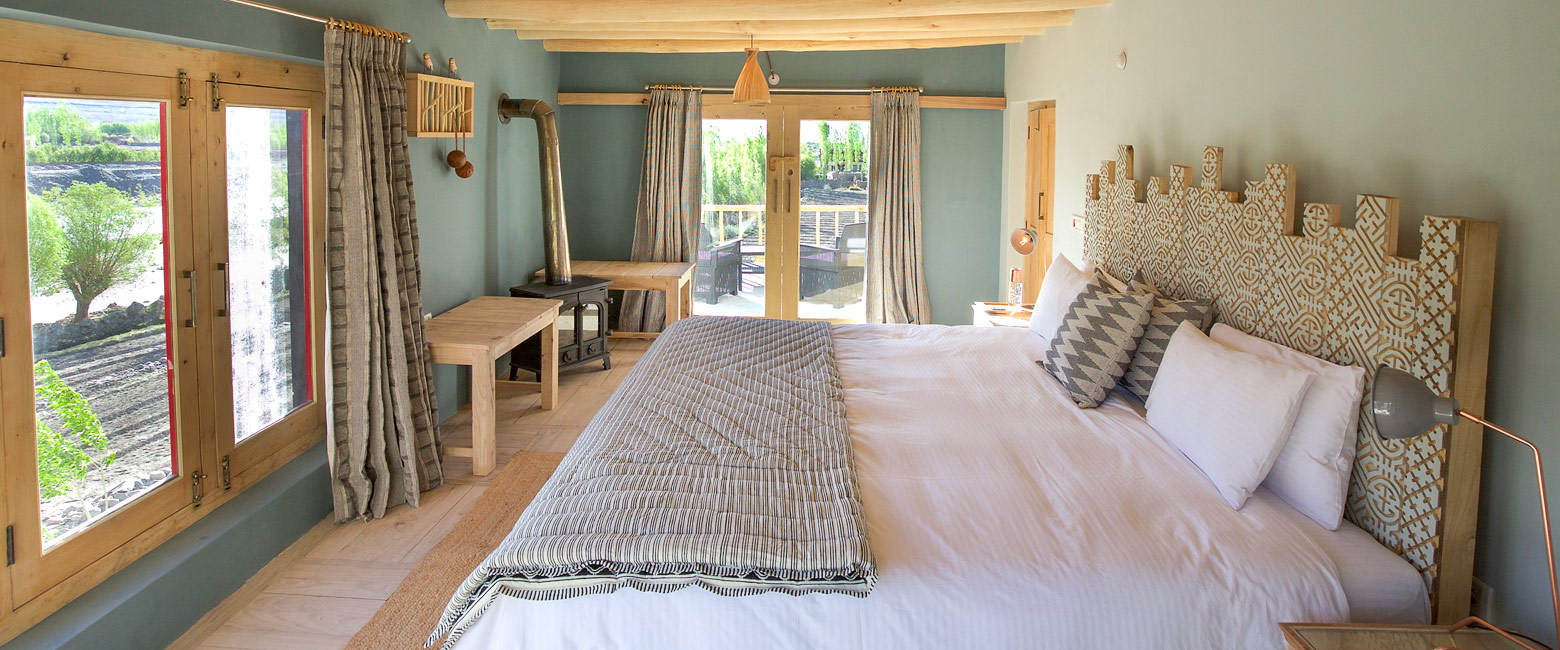 is a deliciously sympathetic property in the Ladakh area of northwest India