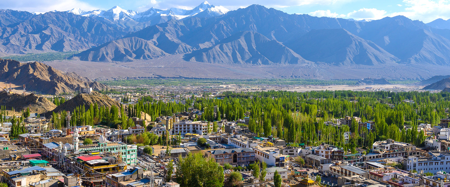 is a conventional hotel in the city of Leh in Ladakh 