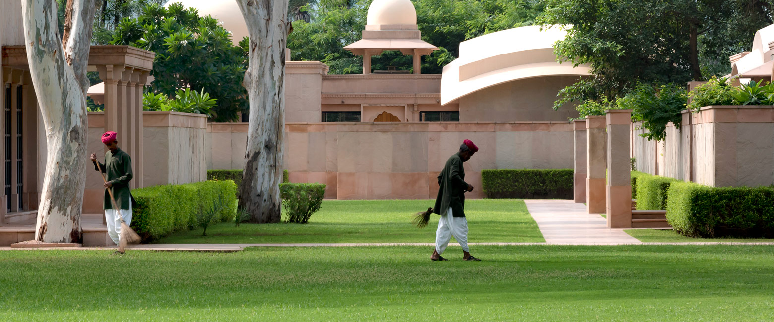 is a lavish rural resort in the Sariska area 