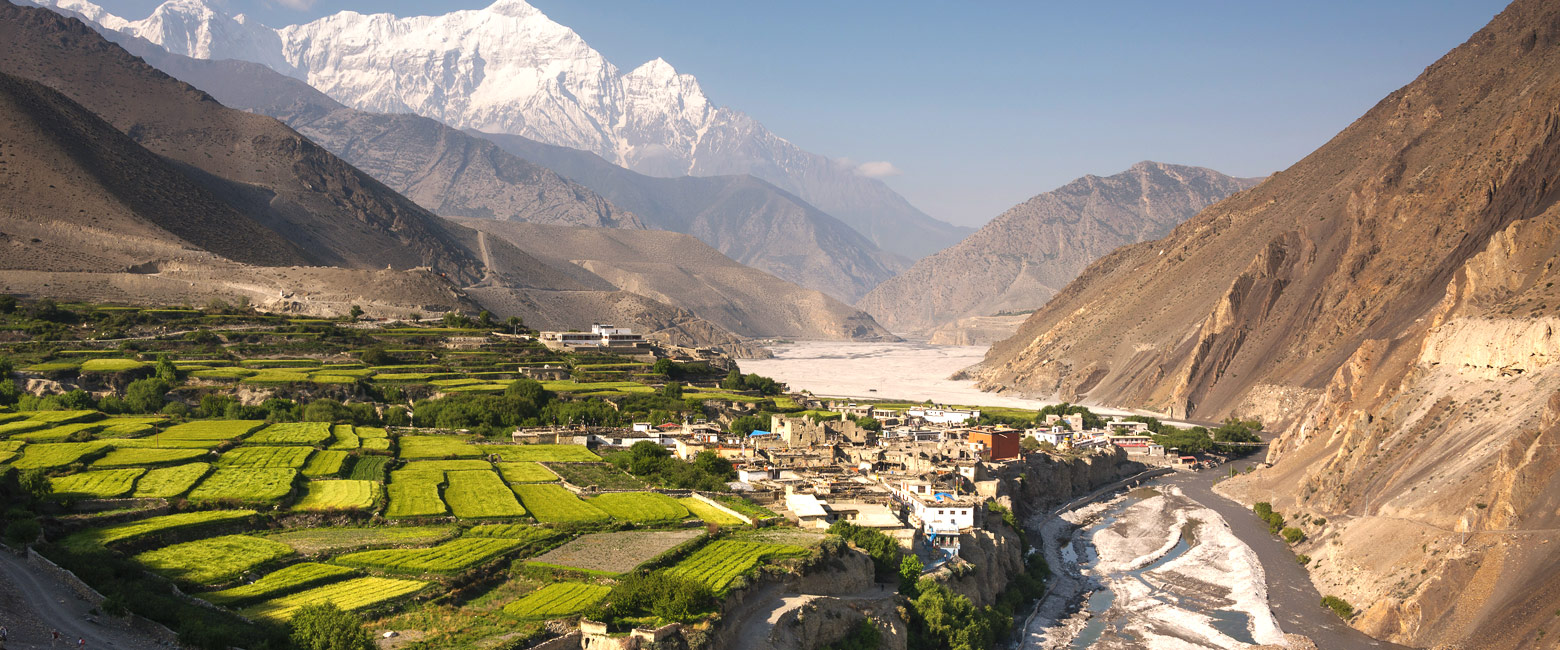 is the primary location for trekking in the Himalayas