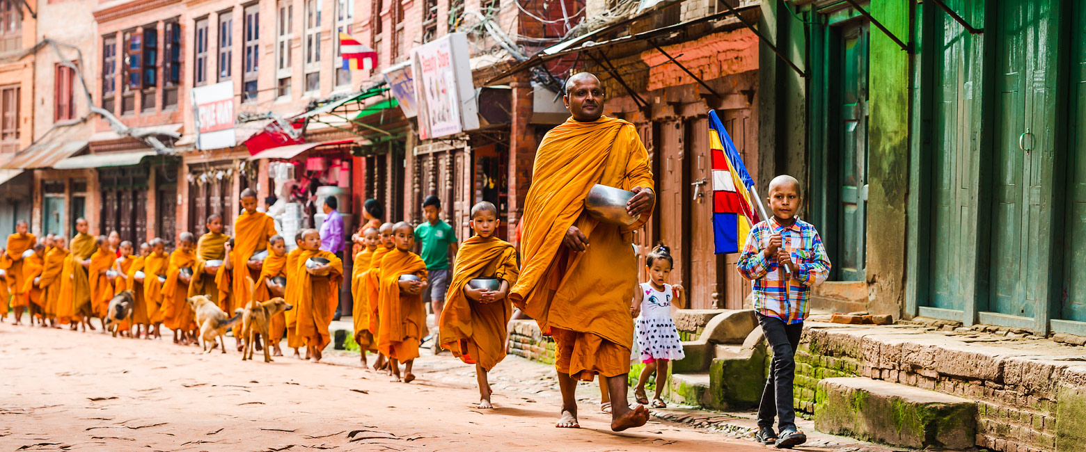 is a fascinating historic centre southeast of Kathmandu
