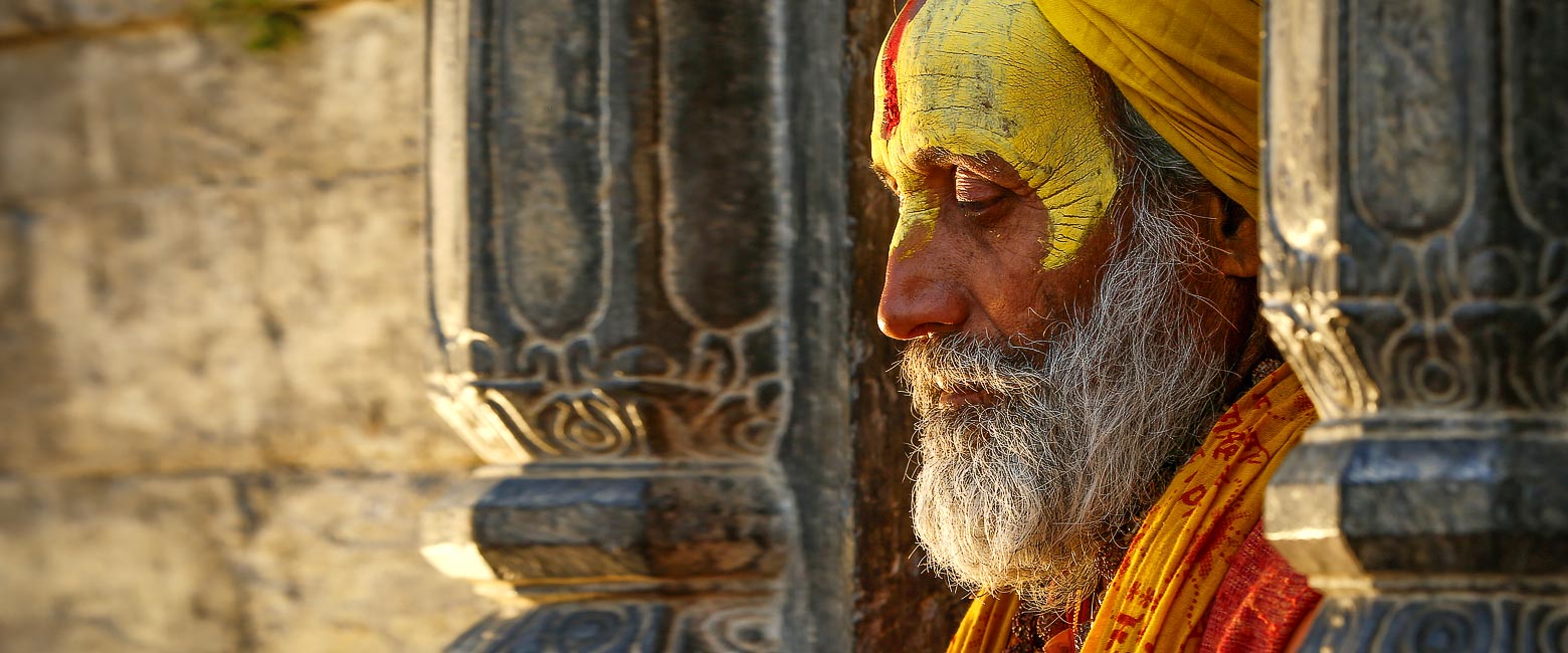 is an impressive sacred city in the suburbs of Kathmandu