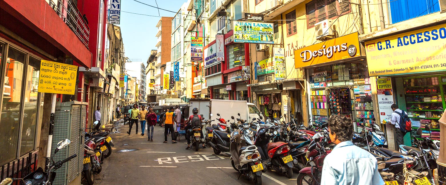 is the vibrant modern capital of Sri Lanka 