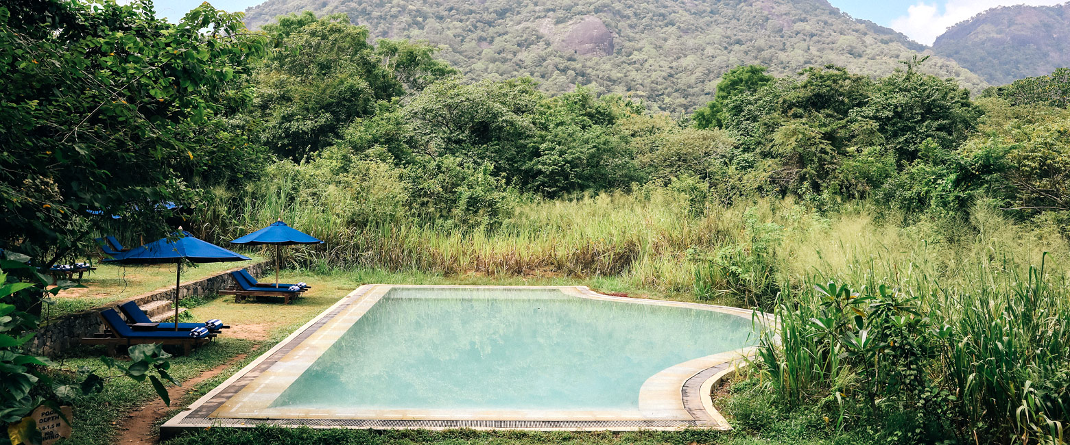 is a modest safari area in the east of Sri Lanka