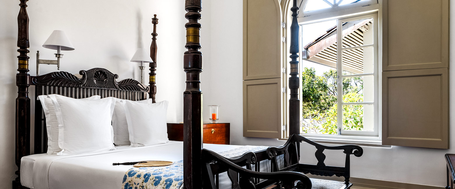 is a gorgeous small hotel in the historic port of Galle