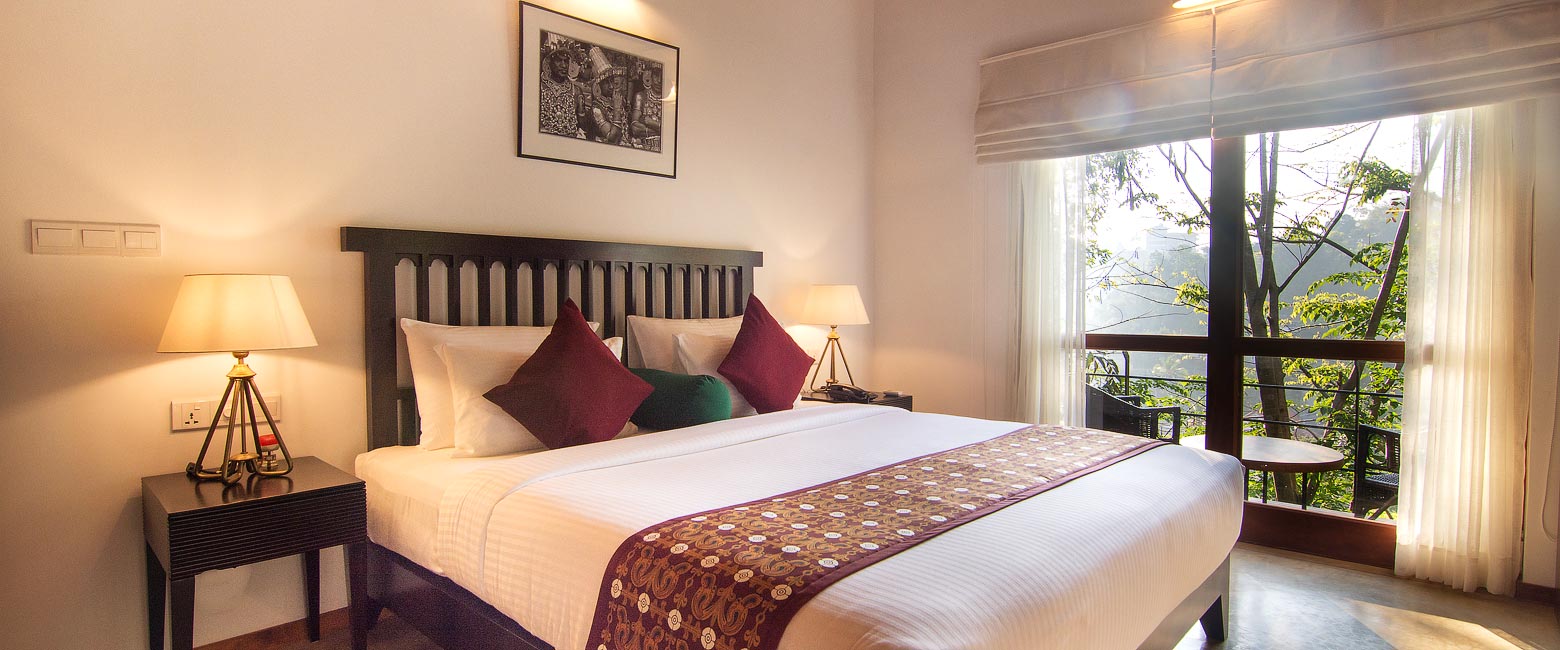 is an intimate lodge in the suburbs of Kandy