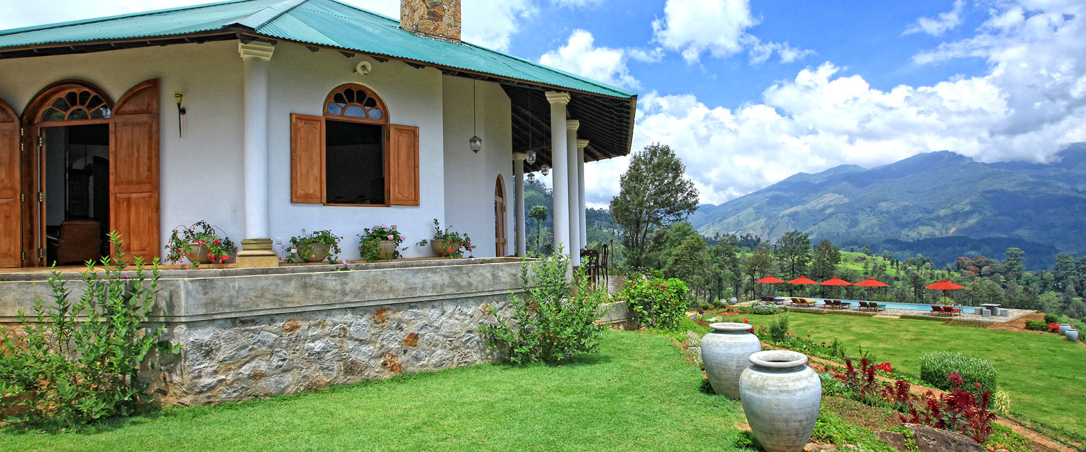 is a tea plantation lodge in the remote Knuckles area